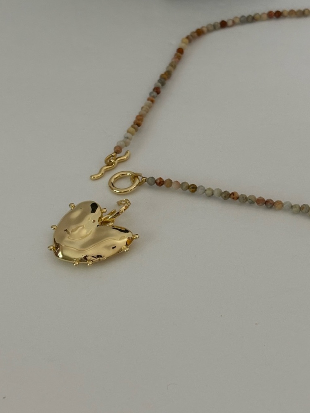 Brand New with Tags Mignonne Gavigan Saylor Necklace with Semi-Precious Stones - Picture 7 of 8